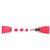 M’Lady Pinpoint Bowtie Wand - Coral thumbnail